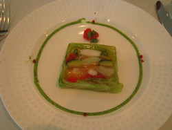 繊細できれいな料理 ペントハウスウエディング スカイホールの料理口コミ ぐるなびウエディング