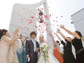 ホテルグランヴィア和歌山　フラワーシャワー