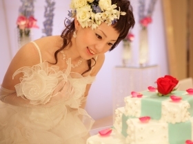 ホテルグランヴィア和歌山　披露宴　ケーキ