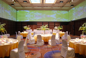 ホテルグランヴィア和歌山　演出　パノラマスクリーン