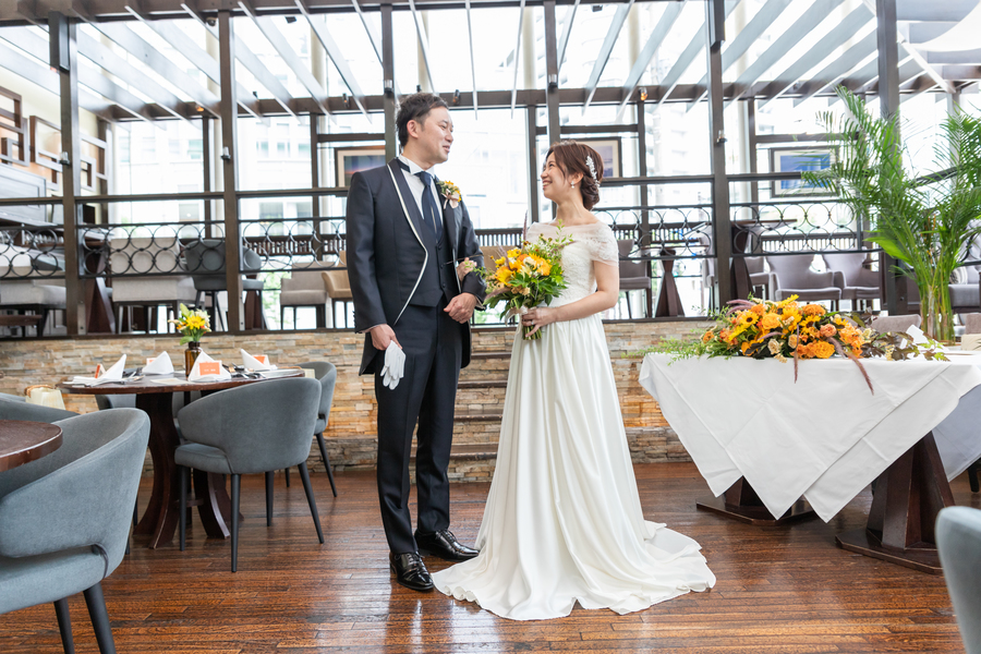 横浜駅徒歩4分の場所に誕生したリゾートレストランで結婚式