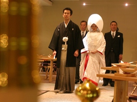 小田原　結婚式　和婚　ベルジュール　神前式