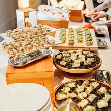 会費制1.5次会ならビュッフェ料理がオススメ!