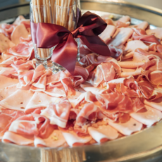 生ハムとモルタデッラのアフェタートミスト