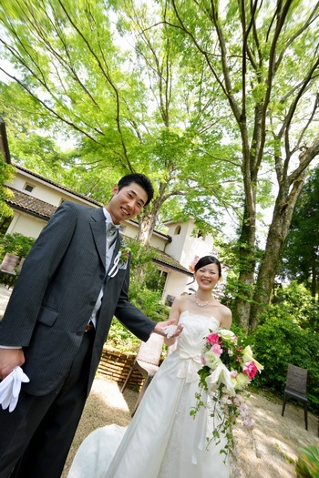 箱根　グリーンリゾート　結婚式　写真　アルベルゴバンブー