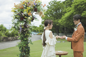 少人数お披露目会名様プラン アウトドアウェディング 万博公園 North Garden ノースガーデン で結婚式 ぐるなびウエディング