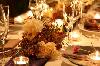 あたたかいキャンドルの光に包まれて